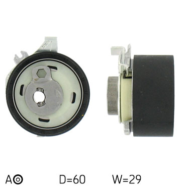 SKF VKM 14216 — Rolka napinacza, pasek rozrządu