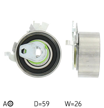 SKF VKM 15202 — Rolka napinacza, pasek rozrządu