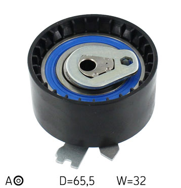 SKF VKM 16022 — Rolka napinacza, pasek rozrządu