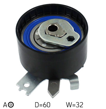 SKF VKM 16102 — Rolka napinacza, pasek rozrządu