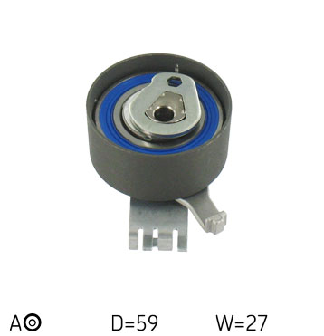 SKF VKM 16604 — Rolka napinacza, pasek rozrządu