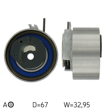 SKF VKM 18601 — Rolka napinacza, pasek rozrządu