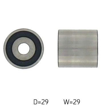 SKF VKM 21004 — Rolka kierunkowa / prowadząca, pasek rozrządu