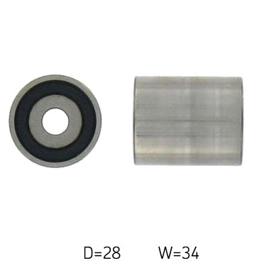 SKF VKM 21142 — Rolka kierunkowa / prowadząca, pasek rozrządu