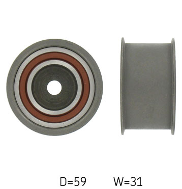 SKF VKM 21202 — Rolka kierunkowa / prowadząca, pasek rozrządu