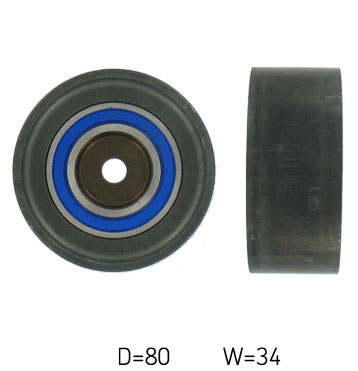 SKF VKM 21256 — Rolka kierunkowa / prowadząca, pasek rozrządu