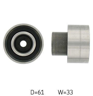 SKF VKM 22153 — Rolka kierunkowa / prowadząca, pasek rozrządu
