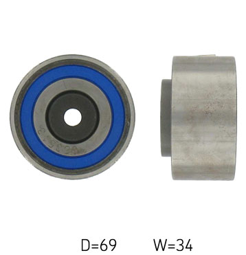 SKF VKM 23261 — Rolka kierunkowa / prowadząca, pasek rozrządu