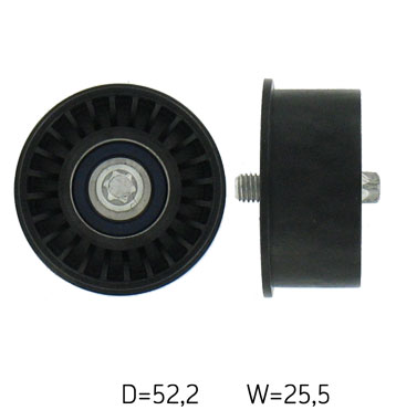 SKF VKM 25156 — Rolka kierunkowa / prowadząca, pasek rozrządu