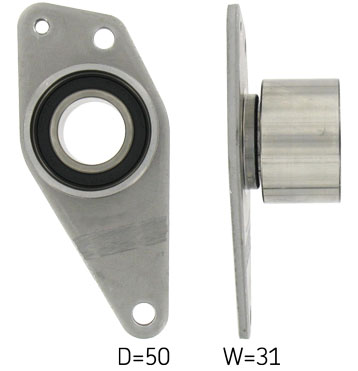 SKF VKM 26101 — Rolka kierunkowa / prowadząca, pasek rozrządu