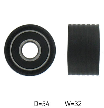 SKF VKM 26105 — Rolka kierunkowa / prowadząca, pasek rozrządu
