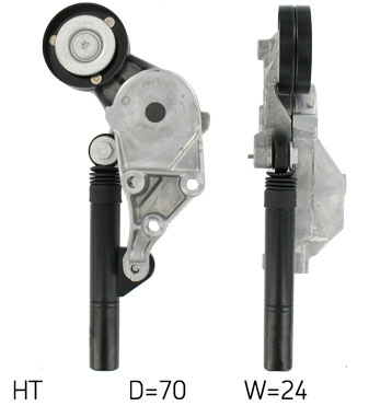 SKF VKM 31012 — Napinacz paska klinowego wielorowkowego