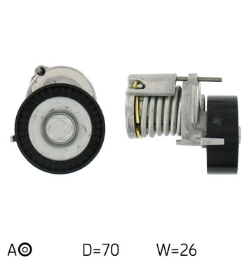 SKF VKM 31015 — Napinacz paska klinowego wielorowkowego