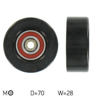 SKF VKM 31025 — Napinacz paska klinowego wielorowkowego
