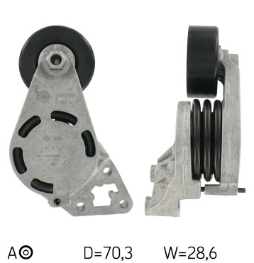 SKF VKM 31035 — Napinacz paska klinowego wielorowkowego