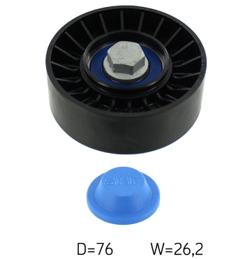 SKF VKM 31153 — Rolka kierunkowa / prowadząca, pasek klinowy zębaty
