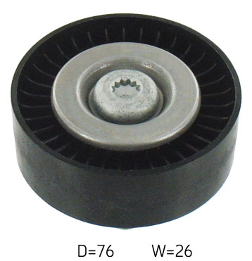 SKF VKM 31307 — Rolka kierunkowa / prowadząca, pasek klinowy zębaty