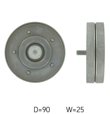 SKF VKM 31315 — Rolka kierunkowa / prowadząca, pasek klinowy zębaty