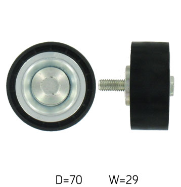 SKF VKM 32301 — Rolka kierunkowa / prowadząca, pasek klinowy zębaty