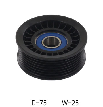 SKF VKM 63014 — Rolka kierunkowa / prowadząca, pasek klinowy zębaty