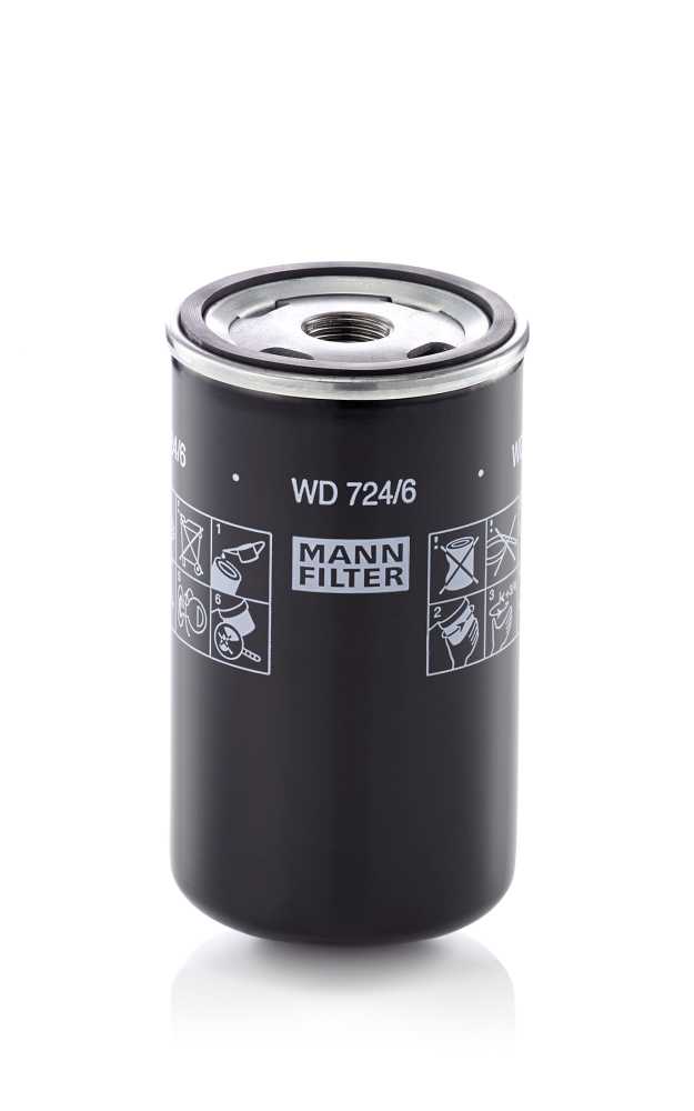 Mann-Filter WD 724/6 — Filtr hydrauliczny, automatyczna skrzynia biegów