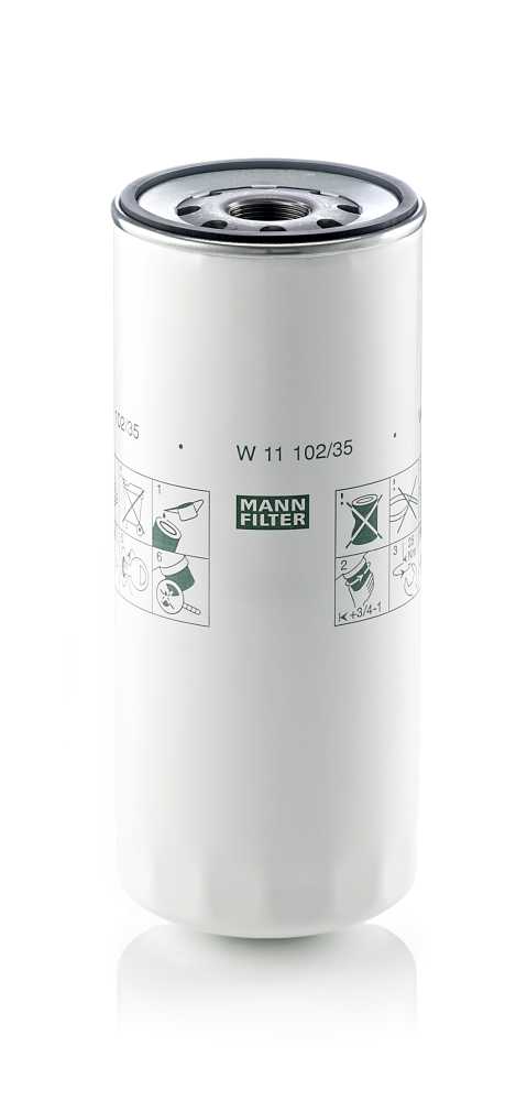 Mann-Filter W 11 102/35 — Filtr oleju