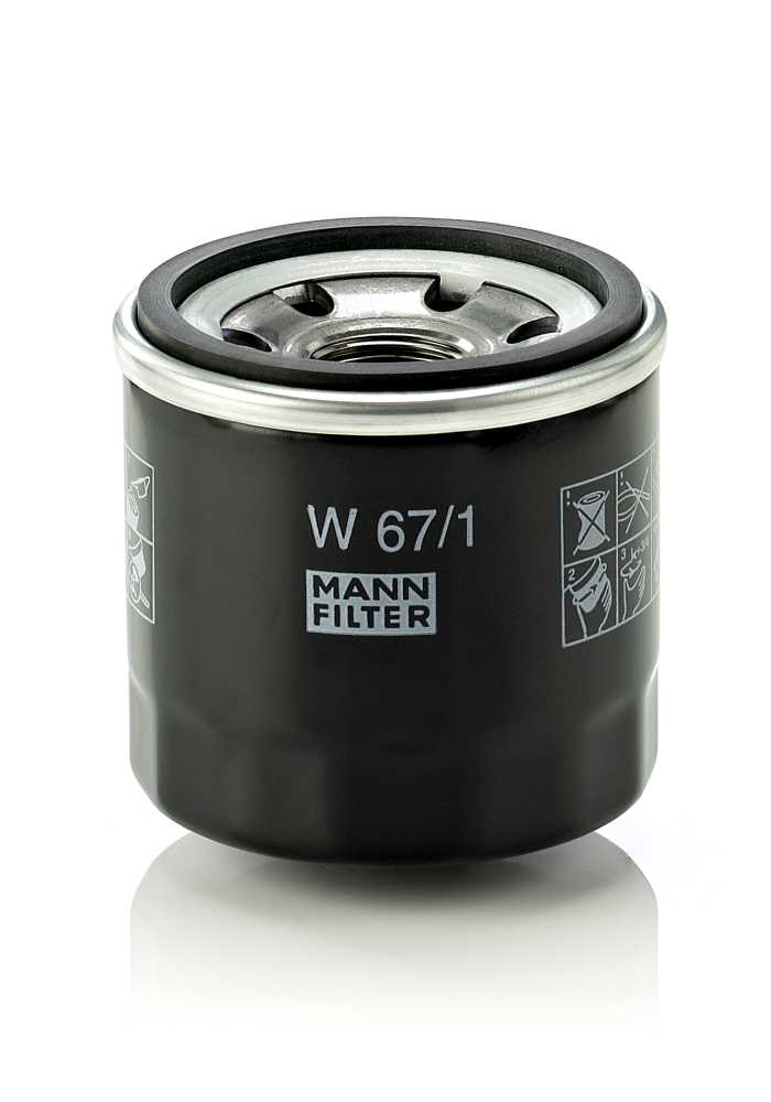 Mann-Filter W 67/1 — Filtr oleju
