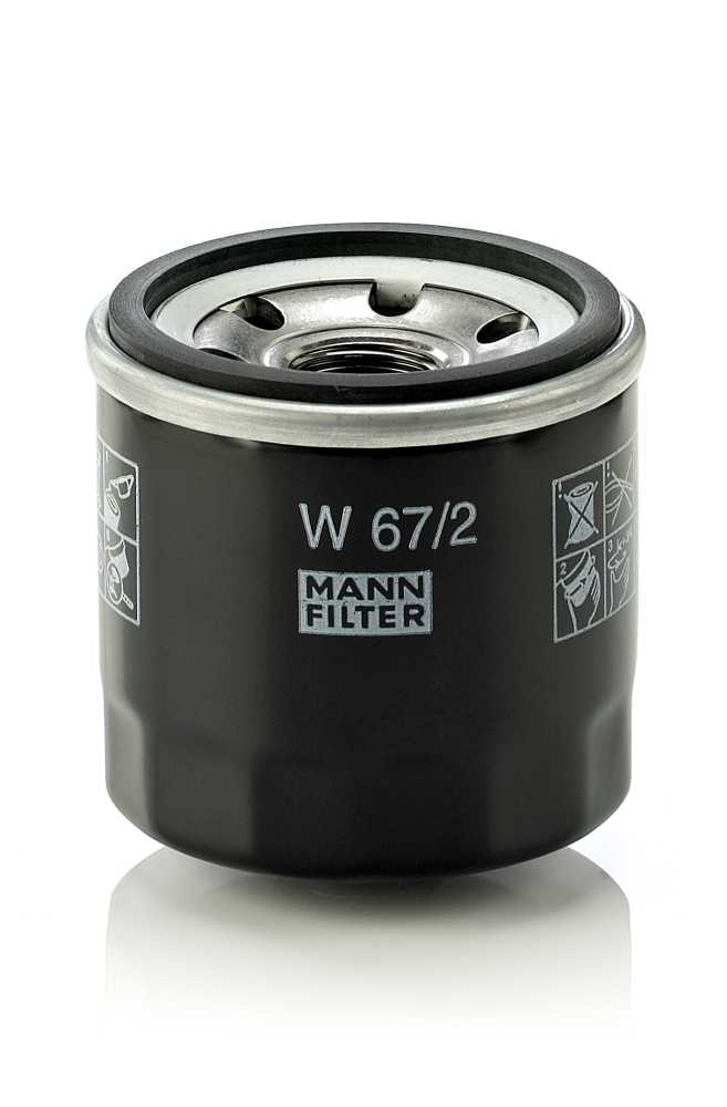 Mann-Filter W 67/2 — Filtr oleju