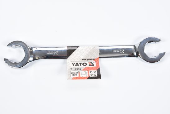 YATO YT-0140 - KLUCZ PŁASKI PÓŁOTWARTY 22X24