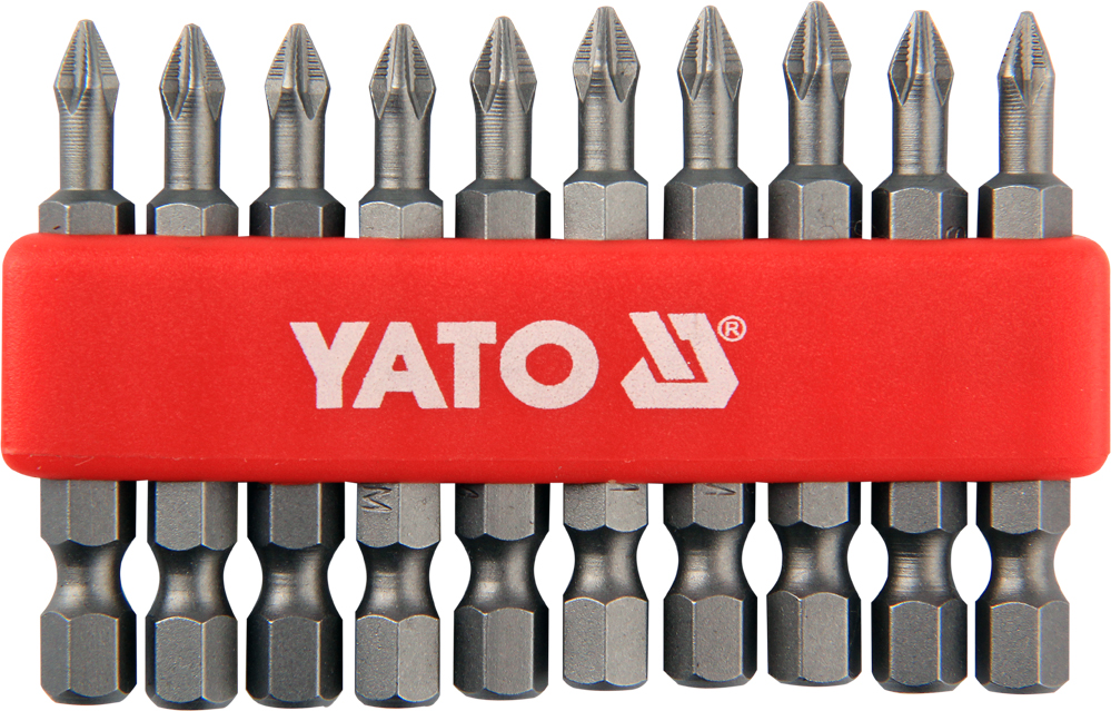 YATO YT-0477 - KOŃCÓWKI WKRĘTAKOWE PHX1X50 MM. KPL. 10 SZT