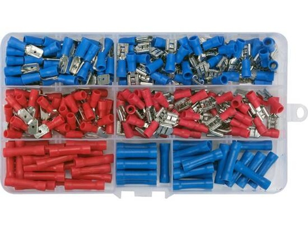 YATO YT-068911 - ZESTAW ZŁĄCZY ELEKTRYCZNYCH 250 SZT