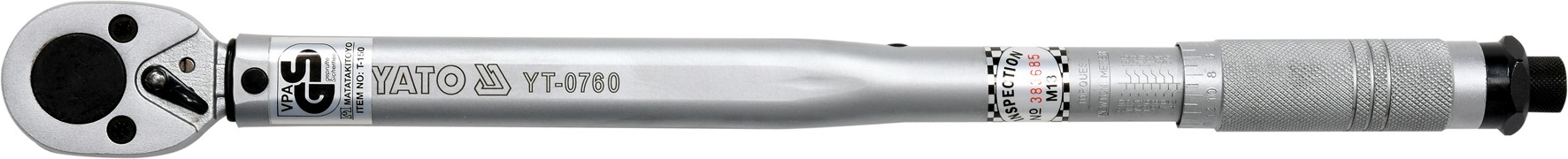 YATO YT-0760 - KLUCZ DYNAMOMETRYCZNY 1-2 42-210NM CR-V