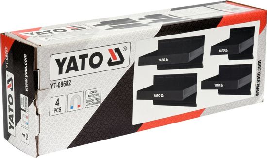 YATO YT-08682 - ZESTAW PÓŁEK MAGNETYCZNYCH 4 SZTUKI