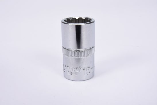 YATO YT-1467 - NASADKA 1-2 15 MM X 38 MM 12-KĄTNA KRÓTKA SPLINE