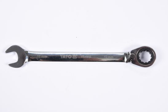 YATO YT-1655 - KLUCZ PŁASKO-OCZKOWY 12 MM Z GRZECHOTKĄ