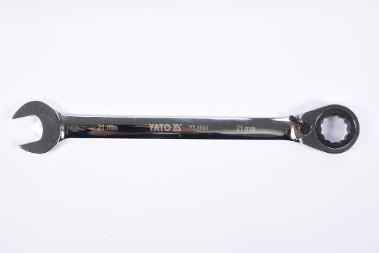 YATO YT-1664 - KLUCZ PŁASKO-OCZKOWY 21 MM Z GRZECHOTKĄ