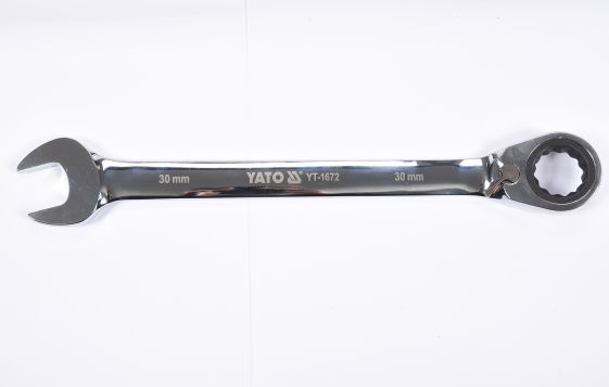 YATO YT-1672 - KLUCZ PŁASKO-OCZKOWY 30 MM Z GRZECHOTKĄ