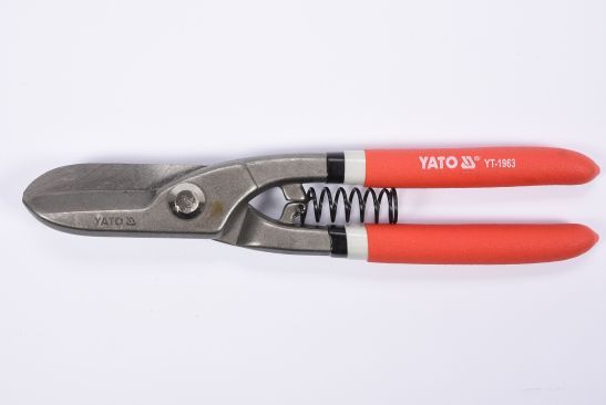 YATO YT-1963 - NOŻYCE DO CIĘCIA BLACHY. WYDŁUŻONE 290 MM