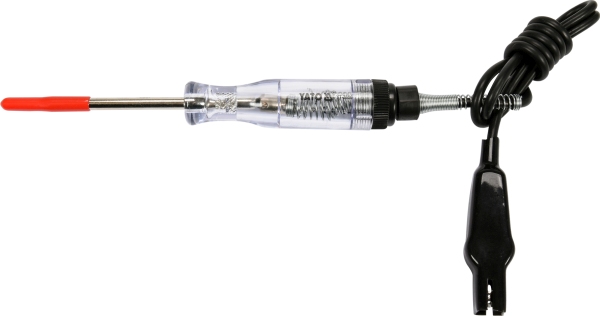 YATO YT-2866 - SAMOCHODOWY PRÓBNIK NAPIĘCIA 6-12V. KABEL 90CM