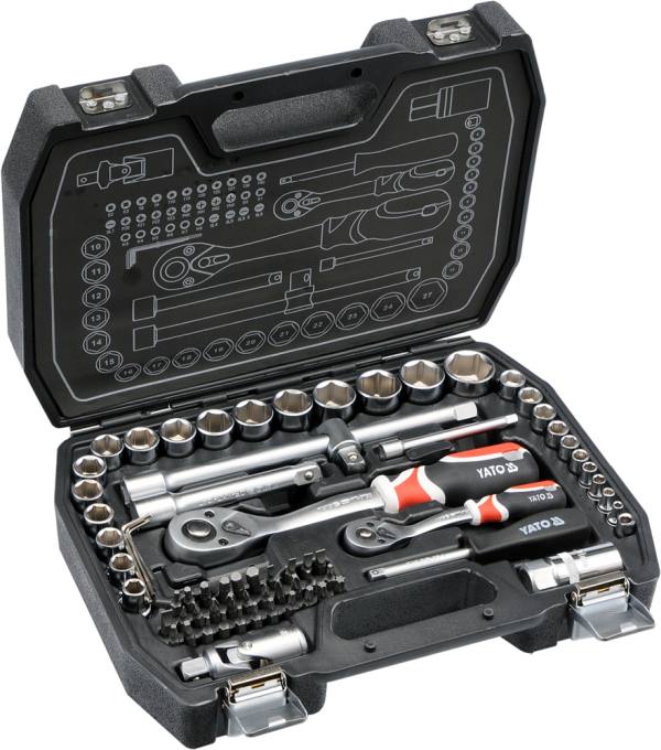 YATO YT-38782 - ZESTAW NARZĘDZIOWY 1-2. 1-4. 72 CZ.