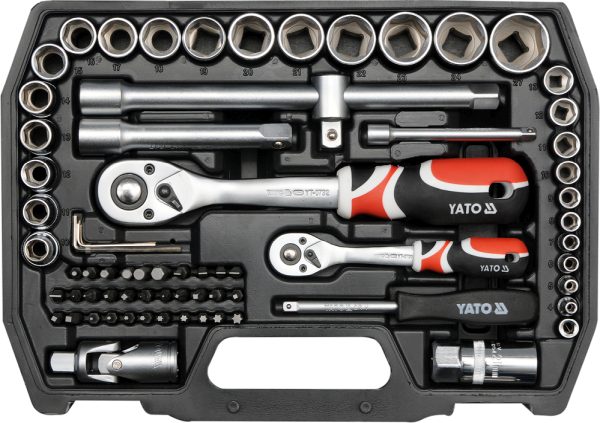YATO YT-38782 - ZESTAW NARZĘDZIOWY 1-2. 1-4. 72 CZ.