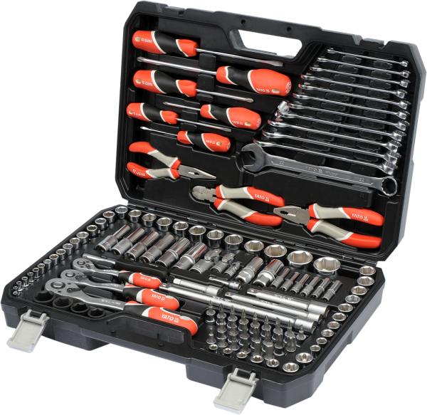 YATO YT-38881 - ZESTAW NARZĘDZIOWY 1-4. 3-8. 1-2 KPL 129 SZT