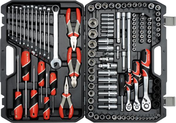 YATO YT-38881 - ZESTAW NARZĘDZIOWY 1-4. 3-8. 1-2 KPL 129 SZT