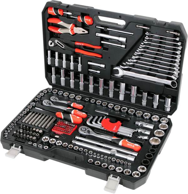 YATO YT-38941 - ZESTAW NARZĘDZIOWY 1-4. 3-8. 1-2 KPL 225 SZT