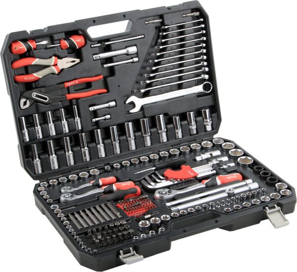 YATO YT-38941 - ZESTAW NARZĘDZIOWY 1-4. 3-8. 1-2 KPL 225 SZT