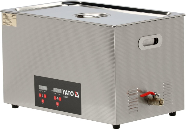 YATO YT-55803 - MYJKA WARSZTATOWA ULTRADŹWIĘKOWA 30 L. KOSZ. 500X300X200 MM