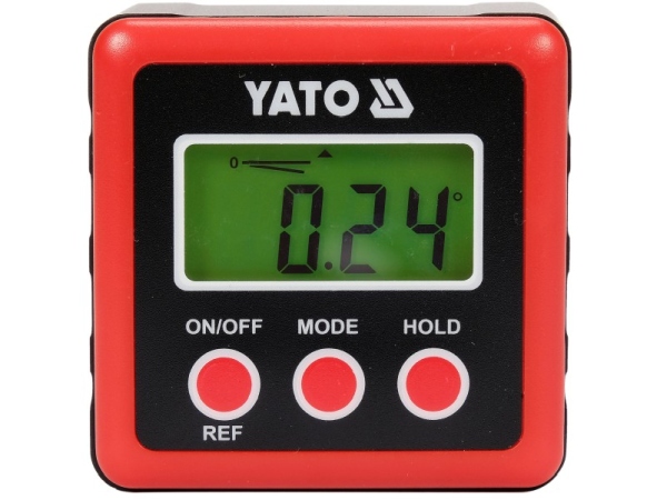 YATO YT-71000 - KĄTOMIERZ ELEKTRONICZNY Z MAGNESEM. INKLINOMETR