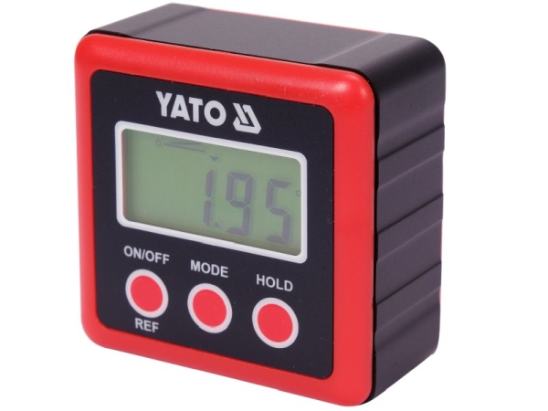 YATO YT-71000 - KĄTOMIERZ ELEKTRONICZNY Z MAGNESEM. INKLINOMETR