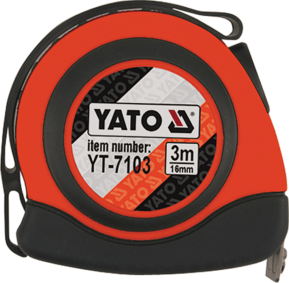 YATO YT-7103 - MIARA ZWIJANA 3 M X 16 MM NYLON . MAGNES