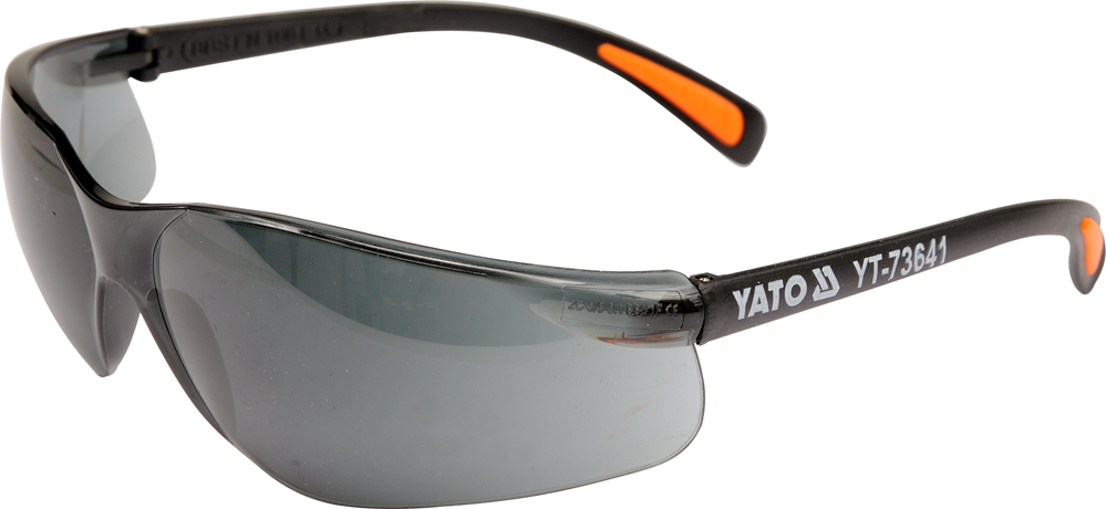 YATO YT-73641 - OKULARY OCHRONNE CZARNE PRZYCIEMNIANE